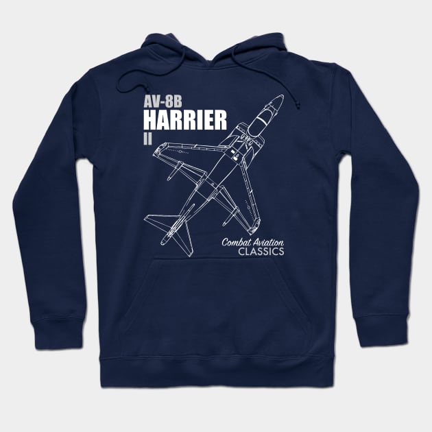 AV-8B Harrier II Hoodie by TCP